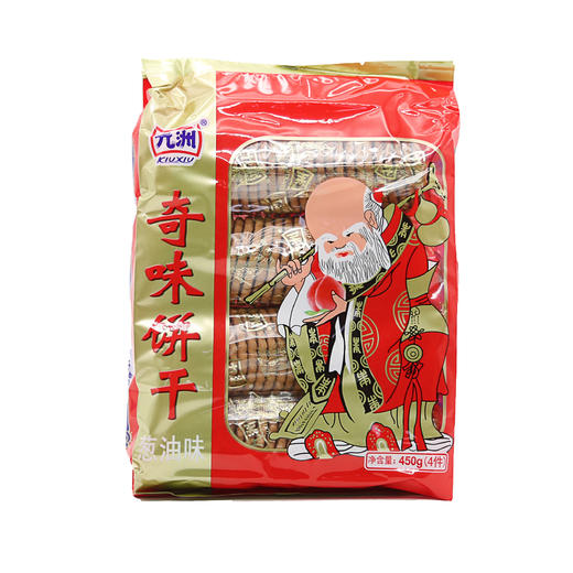 嘉士利九洲奇味饼干葱油味450g（6901180938487） 商品图1