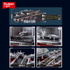 小鲁班001号舰中国航母模型航空母舰军事拼装积木儿童玩具男孩 商品缩略图3