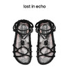 lost in echo细绑带平底舒适罗马编织度假沙滩勃肯凉鞋 商品缩略图4