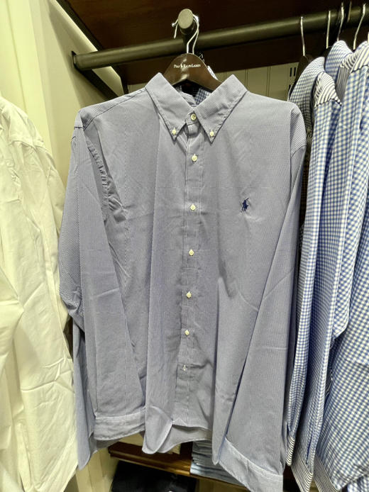 Ralph Lauren RL拉夫劳伦男士棉府绸衬衫👔¥799直邮到手✈️国内同款¥1690 商品图8