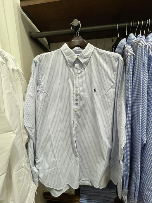 Ralph Lauren RL拉夫劳伦男士棉府绸衬衫👔¥799直邮到手✈️国内同款¥1690 商品图7