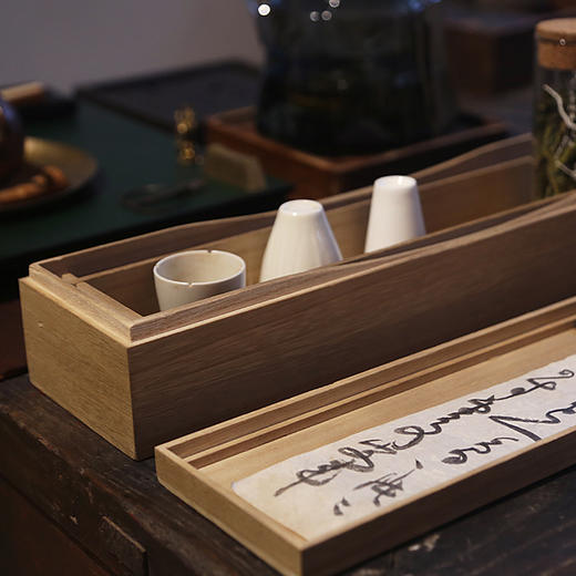 自然造物西湖龙井高端茶叶礼盒桐木盒绿茶春茶送礼明前特级 商品图8