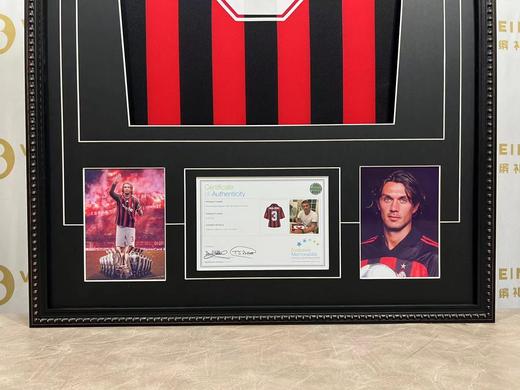 收藏系列 马尔蒂尼 AC米兰队3号 亲笔签名球衣  商品图3