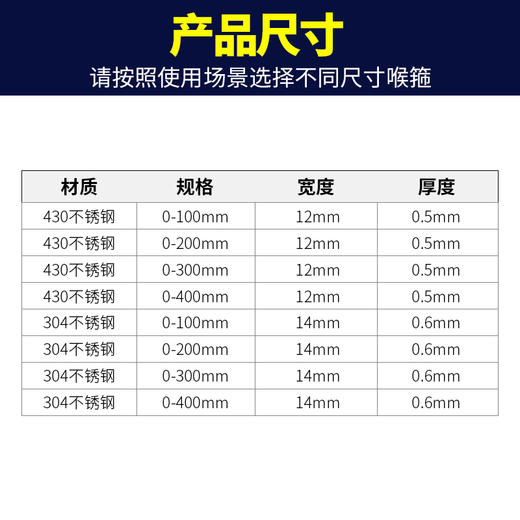 不锈钢抱箍防水盒抱箍监控抱箍支架立杆抱箍电线杆强力抱箍圈喉箍 商品图1