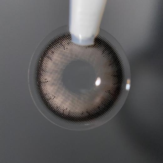 Laseecon半年抛·镜中灰（灰棕）·14.2mm中等着色·韩产2片 商品图5