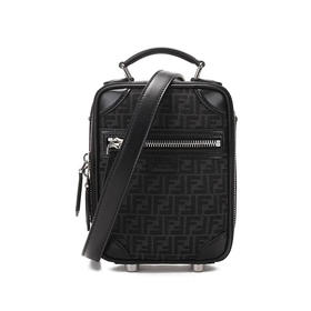 FENDI 芬迪 男包 男士小号FF老花斜挎单肩手提包 7VA542 AG0N