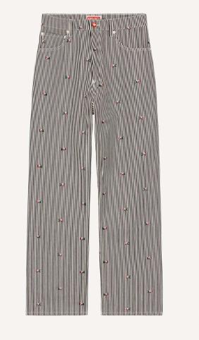 【特价商品不退不换】KENZO 牛仔裤男  FD55DP4066J1-DM .COTTON 商品图0