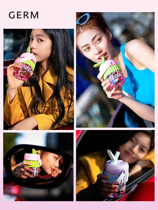 GERM可口可乐联名随行杯咖啡杯啵啵杯400ml   AY 商品图3