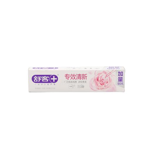 舒客专业清新牙膏玫瑰清新味210g
（6940477401419） 商品图0