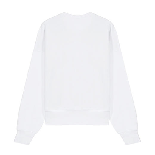 ALEXANDER MCQUEEN 亚历山大.麦昆 2023春夏新品 男士McQueen Graffiti涂鸦圆领卫衣 白色 701285 QTZ11 0900 商品图1