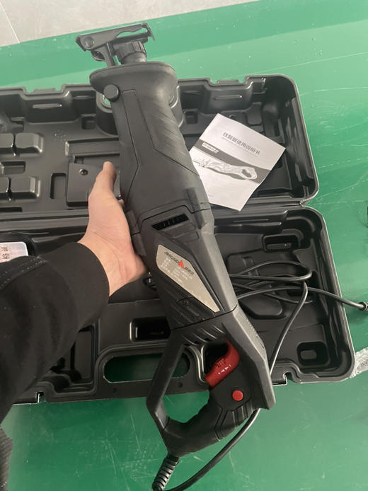 【货号010252】江苏铁锚生产850瓦马刀锯电动切割机带锯条包装快夹型往复锯 商品图2