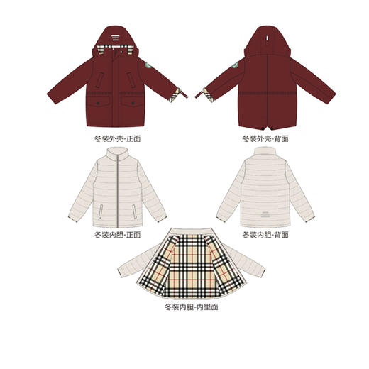 渝北幼儿园—冲锋衣（可脱卸） 商品图0