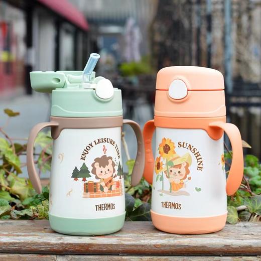 (5起少3元)THERMOS膳魔师高真空吸管保温杯305ml（两种颜色） 商品图0