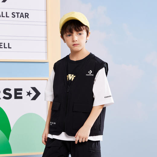 CONVERSE 夏 大童小童 马甲 CNVB-VE-D628 商品图2