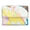 FENDI 芬迪 女士Micro Trifold系列棕色布料FF图案紧凑型三折皮夹 商品缩略图0