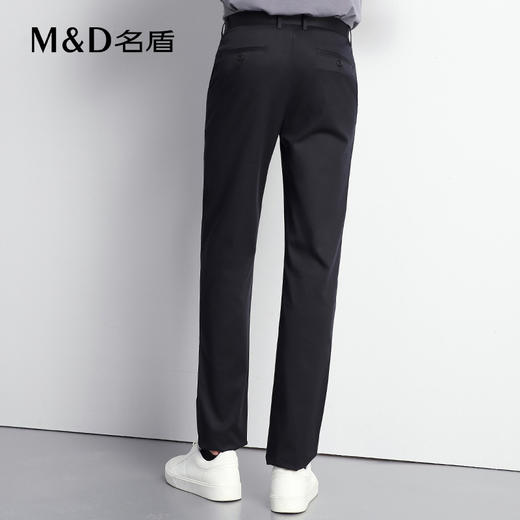 【菁英同款】名盾男士休闲裤春夏莱赛尔轻薄长裤直筒中腰裤12525 商品图4