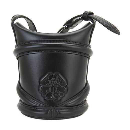 ALEXANDER MCQUEEN 亚历山大.麦昆 女士The Curve Mini系列牛皮单肩斜挎包 6826831YBA7 商品图2