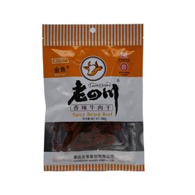 老四川香辣牛肉干100g（6901757300020）