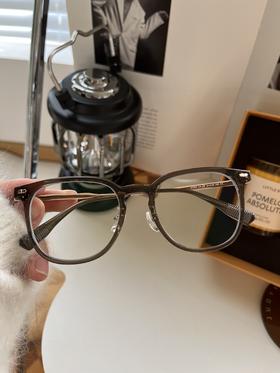 客配 01254 橄榄茶棕 100/75+1.56防蓝光镜片