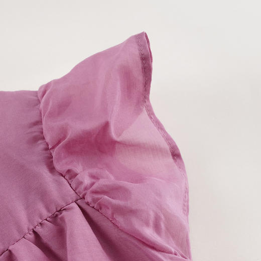 【马克珍妮 芦芙】夏装新款 女童棉真丝飘逸蝴蝶袖小衫230732 商品图7