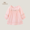 英氏23春款婴儿女宝童纯棉长袖淑女公主连衣裙子YRLAJ1P225A 商品缩略图0