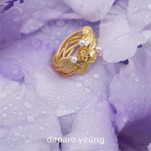 daparo莫奈的睡莲大都会博物馆联名胸针女男复古高级耳钉戒指 商品图2