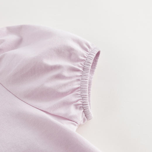 【马克珍妮 芦芙】夏装新款 女童娃娃领纯棉短袖T恤230533 商品图5