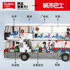 小鲁班积木模拟城市公交车豪华双层巴士儿童拼装益智玩具生日礼物 商品缩略图2