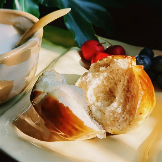 [屁侠推荐]昔日印象 低脂无蔗糖 全麦无夹心碱水面包 早餐代餐粗粮欧包 商品图0