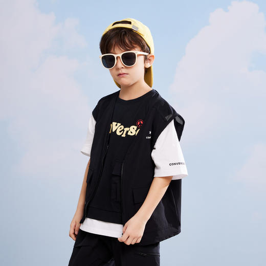 CONVERSE 夏 大童小童 马甲 CNVB-VE-D628 商品图1