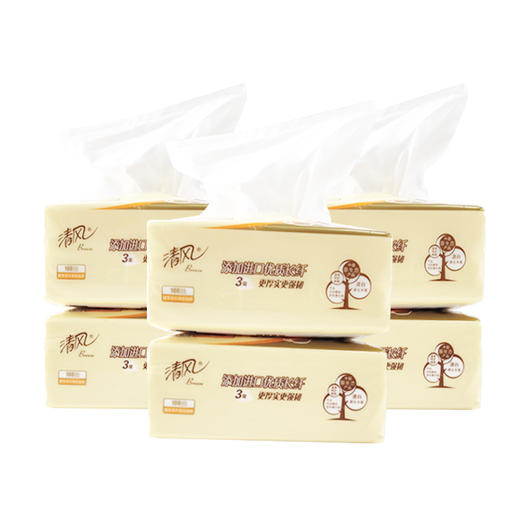 清风萌宠系列亲肤抽纸24包箱 商品图2