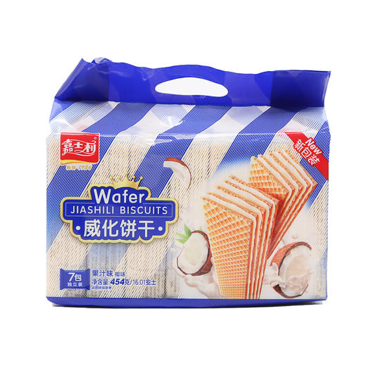 嘉士利威化饼干果汁椰子味454g（6901180313888） 商品图1