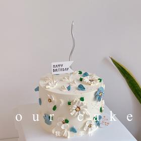 微加高韩式裱花蛋糕-低糖处理无添加