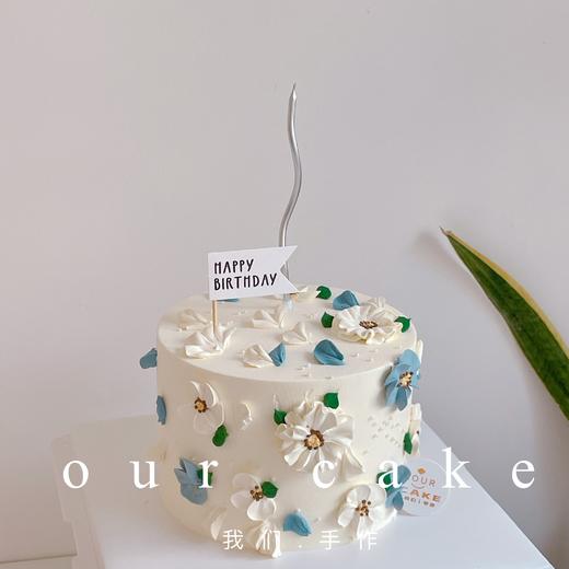 微加高韩式裱花蛋糕-低糖处理无添加 商品图0