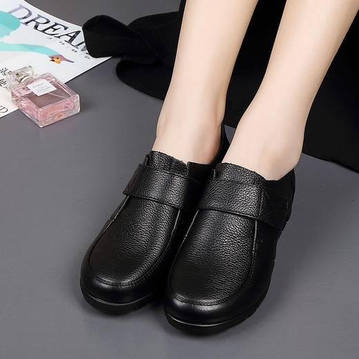 中老年妈妈鞋，平底深口大码女式鞋LLT7777 商品图5
