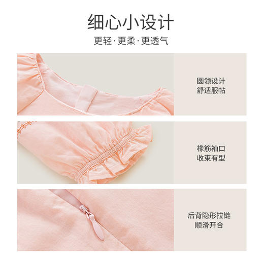 英氏23春款婴儿女宝童纯棉长袖淑女公主连衣裙子YRLAJ1P225A 商品图2