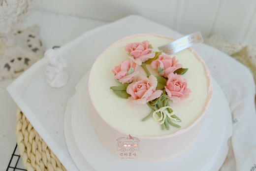 绽放玫瑰花束蛋糕 商品图1