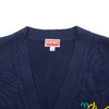 KENZO 高田贤三 男士logo虎尾刺绣V领针织开襟衫 蓝色 FC65CA3423LA 商品缩略图3