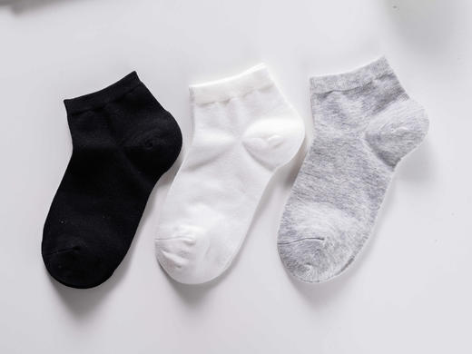 三连包女短袜(基础系列)YM2301 商品图1