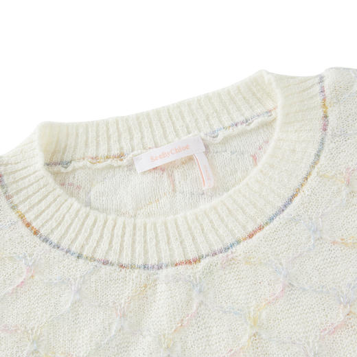 chloe 蔻依 SEE BY CHLOE 女士针织毛衣 CHS22SMP01500 商品图3