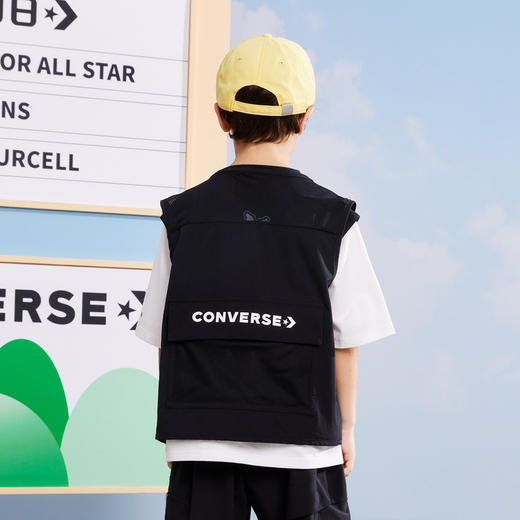CONVERSE 夏 大童小童 马甲 CNVB-VE-D628 商品图4