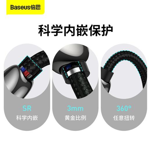 倍思 数显快充数据线Type-C to Type-C 100W 1m 商品图5