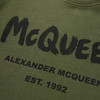 ALEXANDER MCQUEEN 亚历山大.麦昆 2023春夏新品 男士字母印花圆领长袖卫衣 688713QSZ81 商品缩略图4