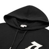 ALEXANDER MCQUEEN 亚历山大.麦昆 男士刺绣徽标抽绳连帽运动卫衣 黑色 商品缩略图3