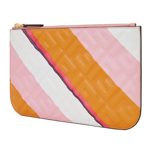 FENDI 芬迪 女士条纹手拿包8N0185 AK2K 商品图1