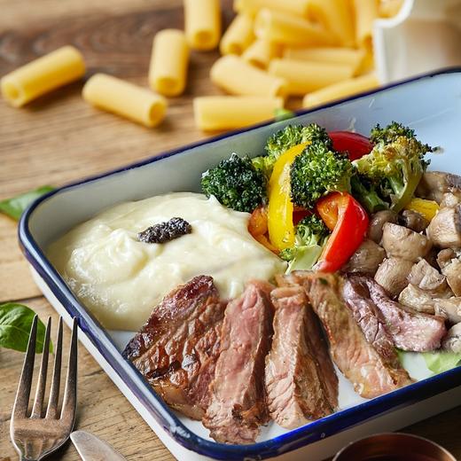 草饲西冷牛排季节时蔬碗 Gress-fed Sirloin with Mashed Potato & Veggie 商品图0