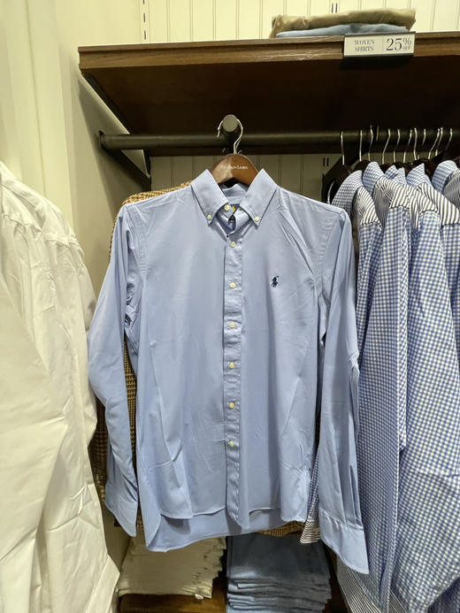 Ralph Lauren RL拉夫劳伦男士棉府绸衬衫👔¥799直邮到手✈️国内同款¥1690 商品图3