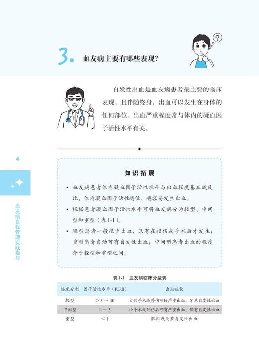 血友病自我管理实践指导 陈玲玲 主编 血友病治疗护理 血友病家庭治疗 血友病关节超声检查 中国协和医科大学出版社 9787567921344 商品图4