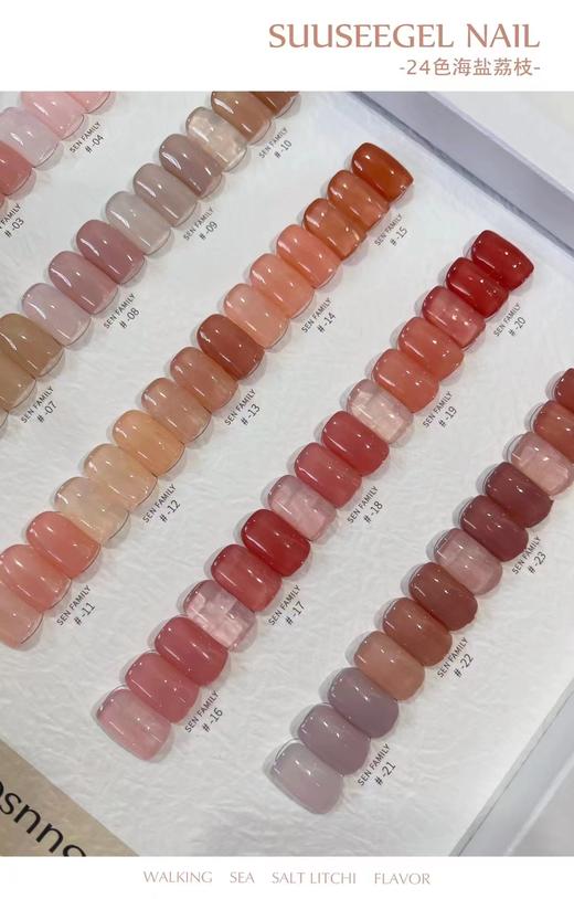 【秒杀价】海盐荔枝～𝟐𝟒𝒄𝒐𝒍𝒐𝒖𝒓 一整个温柔住！ 商品图3