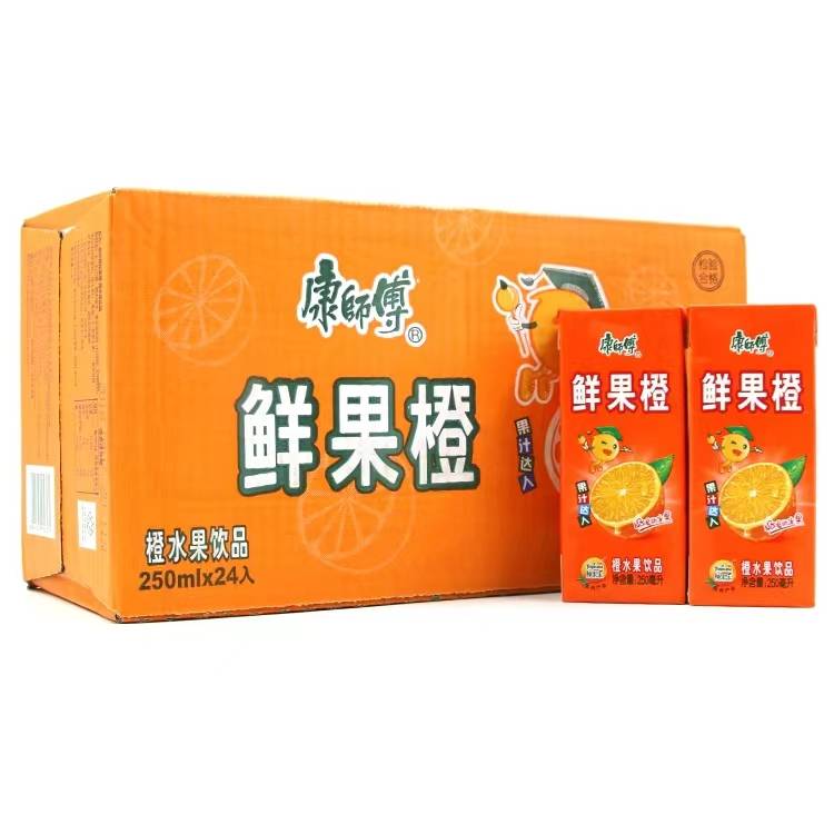 康师傅 鲜果橙 250ml *24盒装